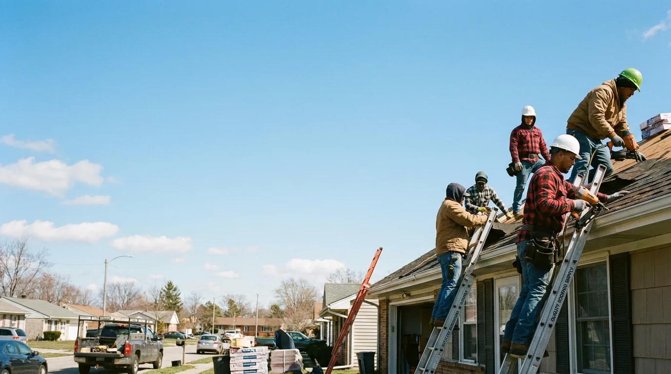 Roofing in Huggins, MO near me